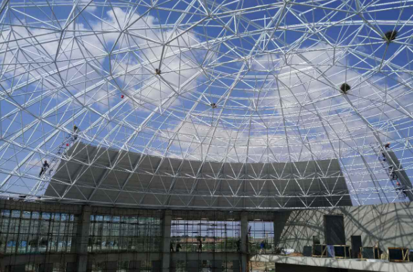 林州网架公司为大家分享干煤棚在后期的维护措施